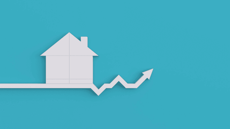 Illustration du concept de tendance immobilières